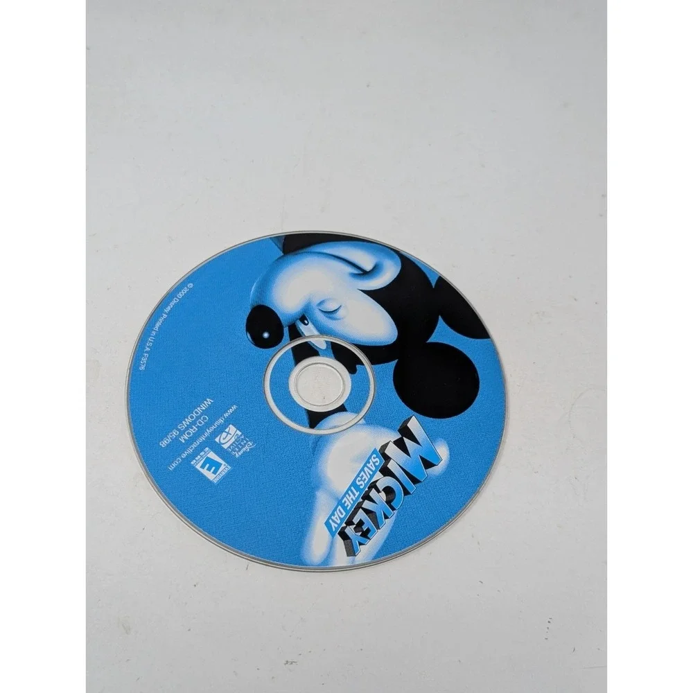 Disney's Interactive Mickey Saves the Day PC‎ 2000 Windows 95 98 CDROM Disc Only